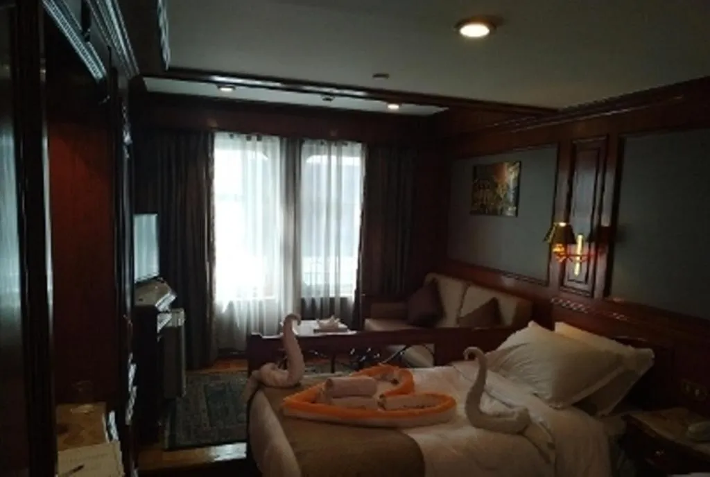 Cabin aboard the MS King Tut I Nile Cruise Nile cruise